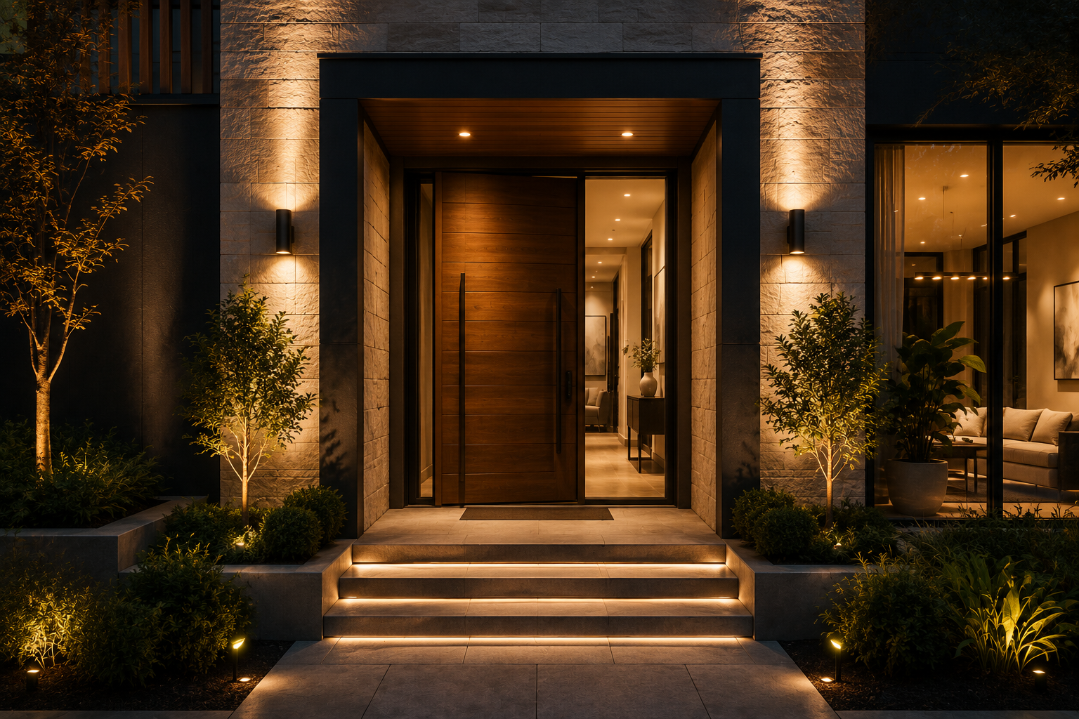 Right Home Group luxury entrance